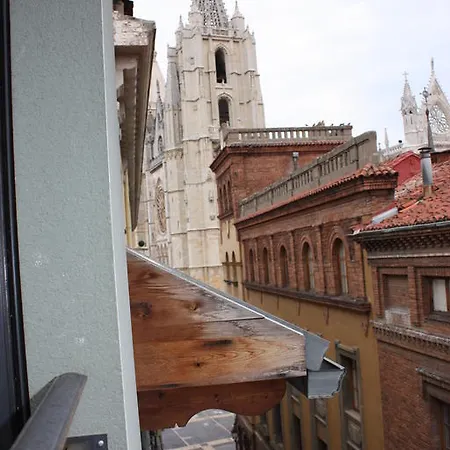 아파트 La Cenicienta Catedral 레온